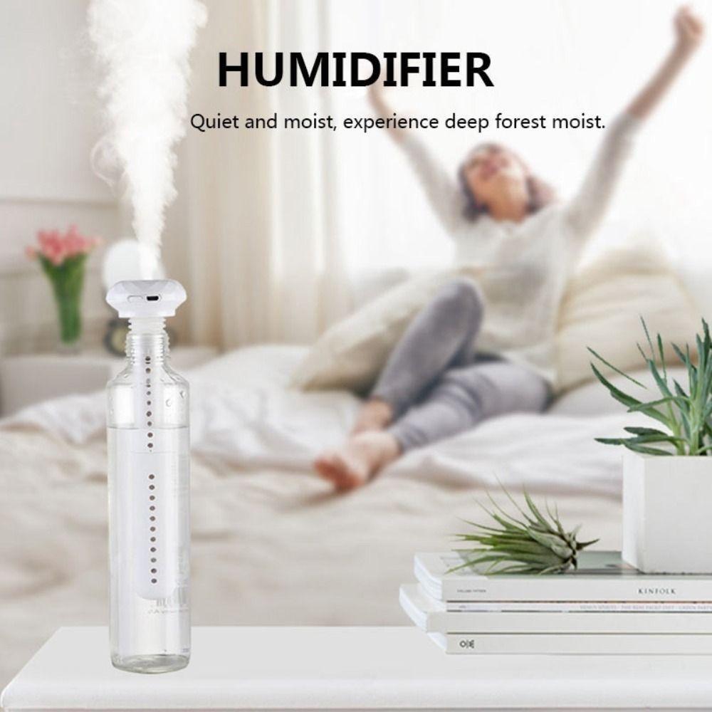 Portable Humidifier Plastic Aroma Anion Mist Maker Oil Diffuser Nano Mist Hydrator Home