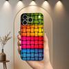 3D Художественный Блок Крутой Чехол Для Телефона Для iPhone 17,16,15,14,13,12,11 Plus,Pro Max,XS,X,XR,SE,Mini,8,7,Мягкий Силиконовый Черный Чехол