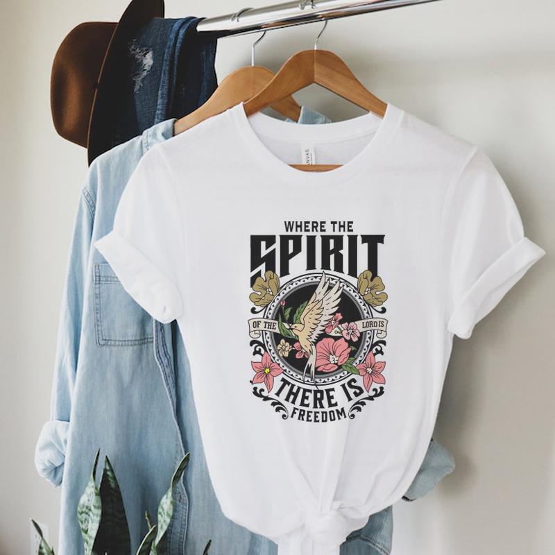 Unisex Vintage Aesthetic Bible Verse T Shirt Christian Inspirational TShirts Jesus Faith Graphic Tees Religious Tops Clothing