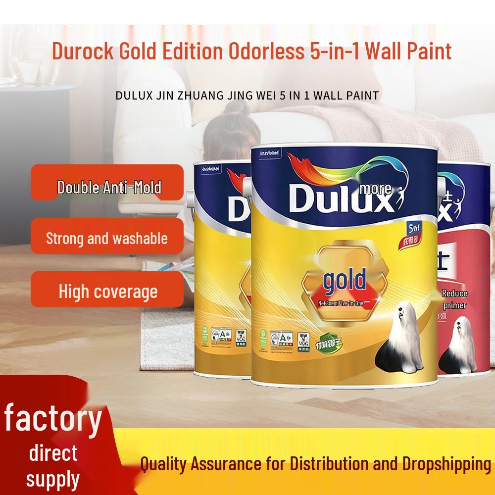 Dulux Золотой Стандарт 5-в-1 Без запаха Краска для внутренних стен