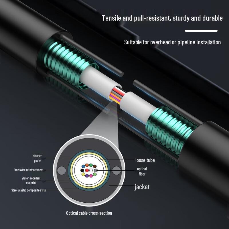 Yangye YE-GYXTW Armored Outdoor Single Mode Fiber Optic Cable