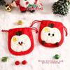Candy Stocking Bag Christmas Gifts Bag Xmas Decor Holiday Handbag 2 Pcs Cartoon Tote Bag  Children