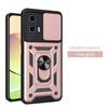 For Moto G04 CASE G24 Magnetic Holder Ring Protect Cov Funda For Motorola Moto G04 G24 Case Slide Camera Lens Armor Phone Case