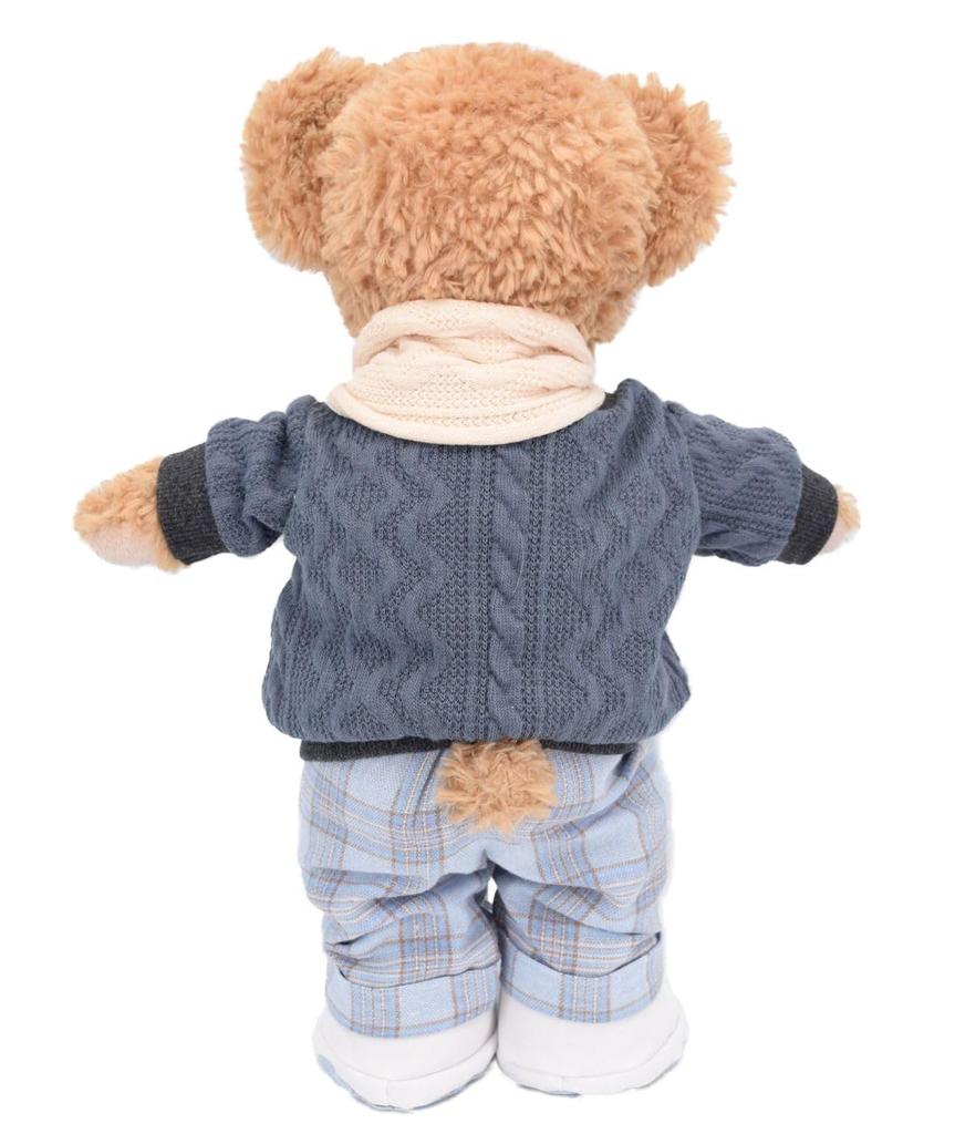 Teddy Bear Online Store Alice Duffy Outfit Costume with Scarf and Sweater Coordinate Size S No.3 (No Body)