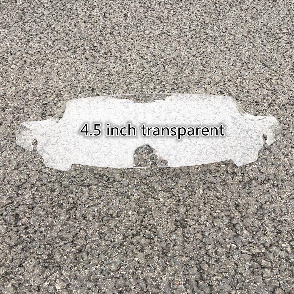 Black Smoke Clear 4.5" 7" 10.5" Wave Windshield Fits For Harley Touring FLHT FLHX 2014-up 2015 2016 2017 2018