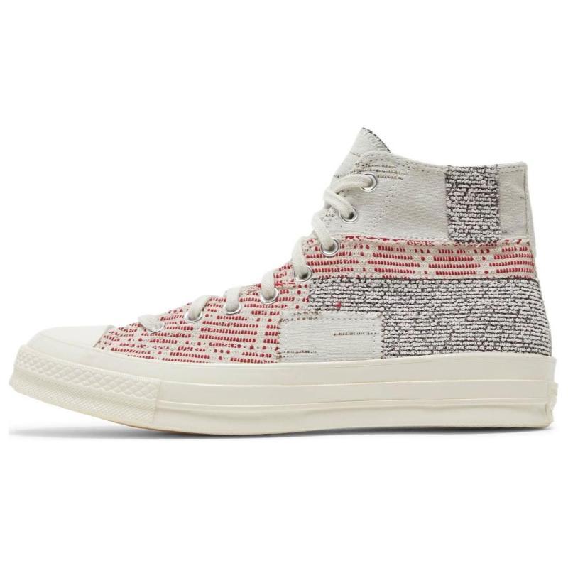 Converse 1970-е Пэчворк Chuck 70 Hi Удобные Повседневные Высокие Эспадрильи Унисекс Серый