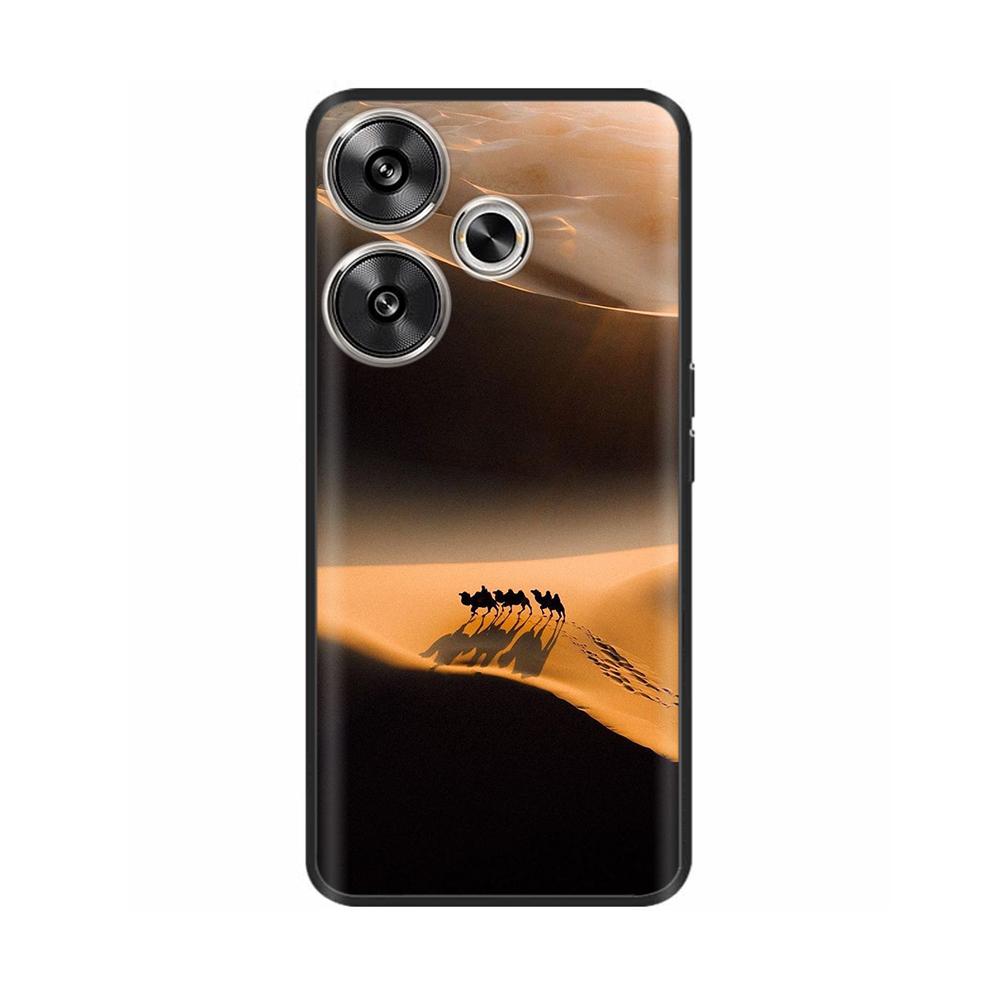 Shockproof Cover For Poco F6 Pro Case Animals Soft Silicone Bumper Cover For Xiaomi Poco F 6 PocoF6 Cases Funda Protective Shell