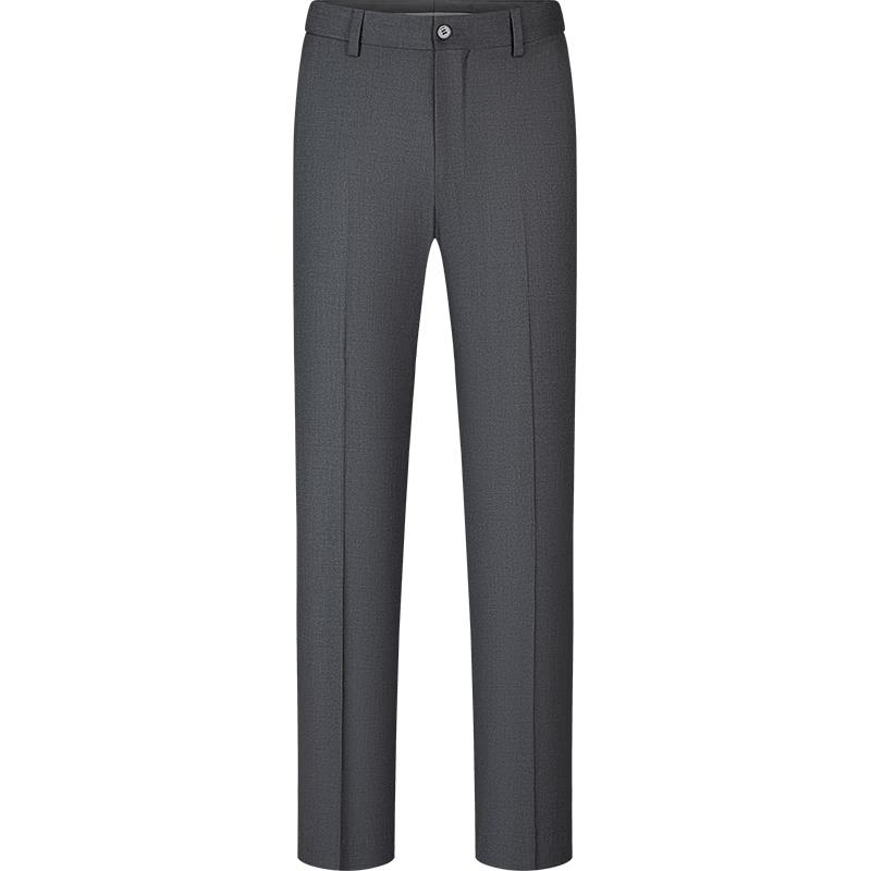 Qipai Men's Wrinkle-Free Slim Fit Business Casual Suit Pants