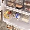 Pull-Out Bathroom Storage Box Transparent Makeup Cotton Organizer  Washstand Storage