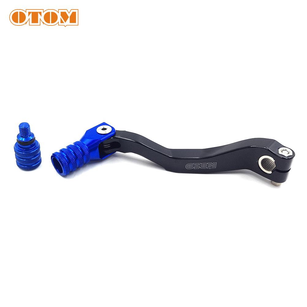 OTOM NC250 Gear Lever Motorcycle CNC Aluminum Folding Gear Shift Lever For ZONGSHEN KAYO ATV Pit Dirt Bike Gear Levers Motocross
