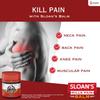 Sloan's Balm 20gm X 3 Pack | Herbal Pain Relief for Joint Neck Back Muscle Ache | Fast Absorbing Heat Action