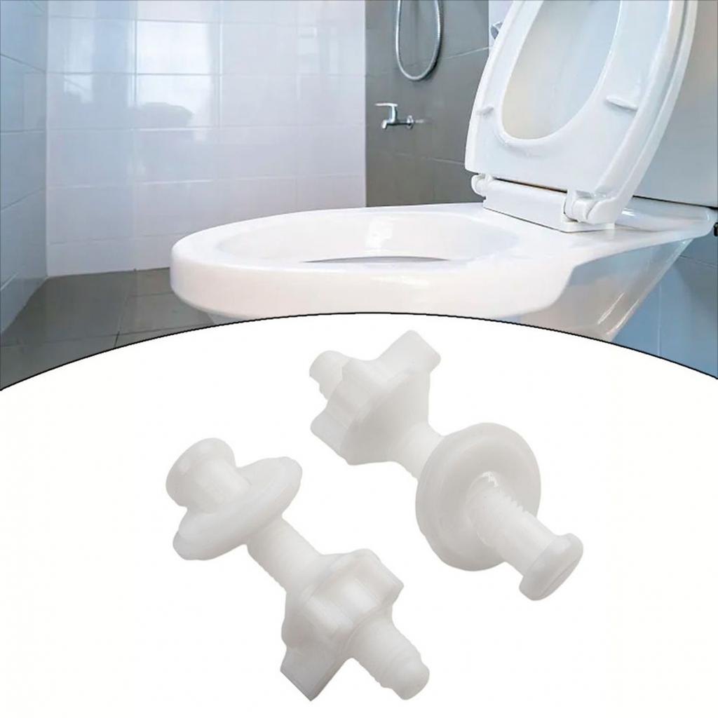 Toilet Seat Repair Screws Kit Bathroom Bolts Bottom