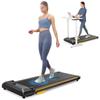 Refurbished UREVO Spacewalk E1 Treadmill, Dual Shock Absorbers, LED Display & Remote Control, 2.0HP Motor Power, 0.6-4mph Speed Range