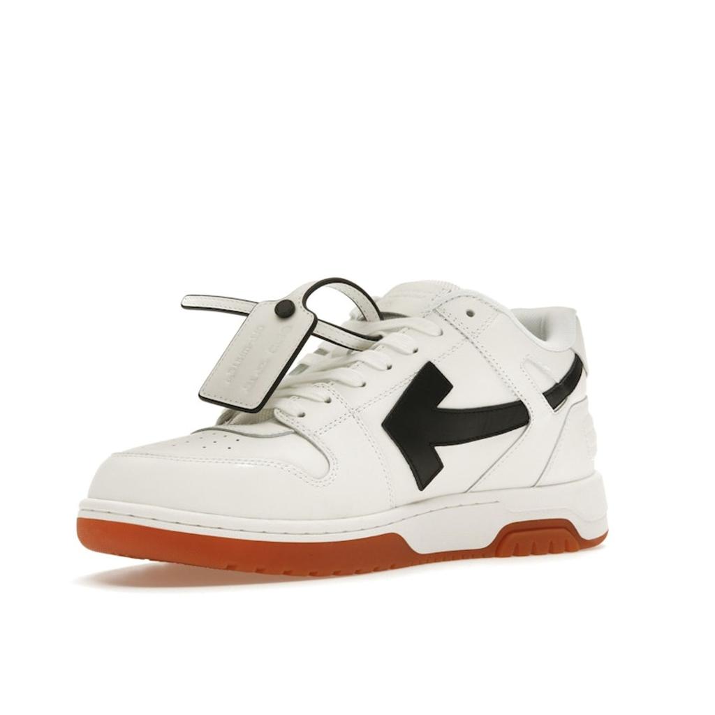 Off-White Out of Office White Black Gum Unisex Sneakers OMIA189F23LEA003-0110