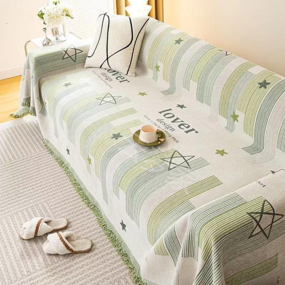 Диван-полотенце Диван Пылезащитный Полностью Покрытый Цельный Четыре Сезона Универсальный Чехол Для Дивана На Подушку Все Включено Универсальный Нескользящий