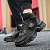 High Top Men's Shoes New Trendy Shoes Thick Soled Height Increasing Shoes Breathable Sports and Leisure Shoes Shoes