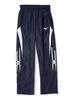 Mizuno Тренировочные ветрозащитные брюки, Влагоотводящие, Быстросохнущие, Унисекс, Размер XS, Темно-синий x Белый, 32JF8015