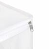 Basic storage box with zipper, clear, set of 3