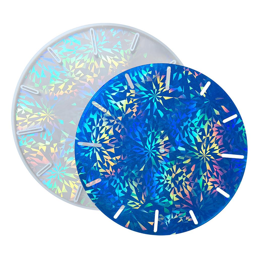 Универсальная силиконовая форма для литья, круглые часы, маятники, формы, универсальные украшения, литейная форма, голографический инструмент для ювелирных изделий