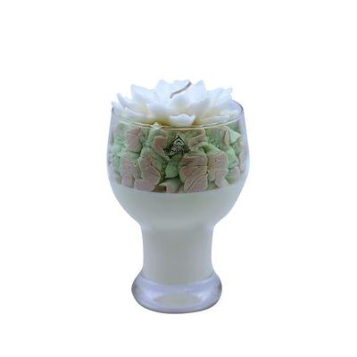 Ароматическая свеча White Lotus Vibe Wax Blend для ресторана, бара и дома, декоративная свеча