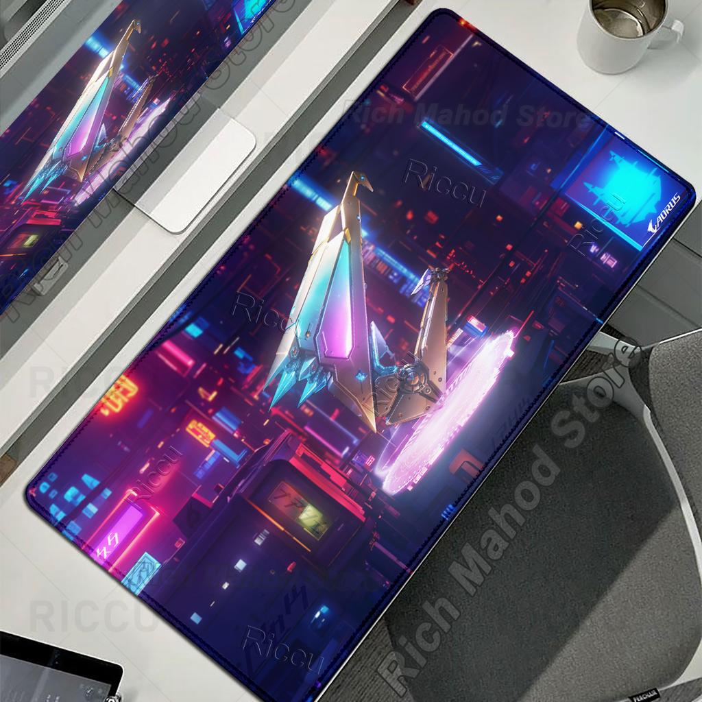 AORUS Большой Игровой Коврик для Мыши XXL Офисный Коврик для Мыши Ноутбука Игровой Коврик для Мыши ПК Аксессуары для Клавиатуры Шкаф Настольный Коврик