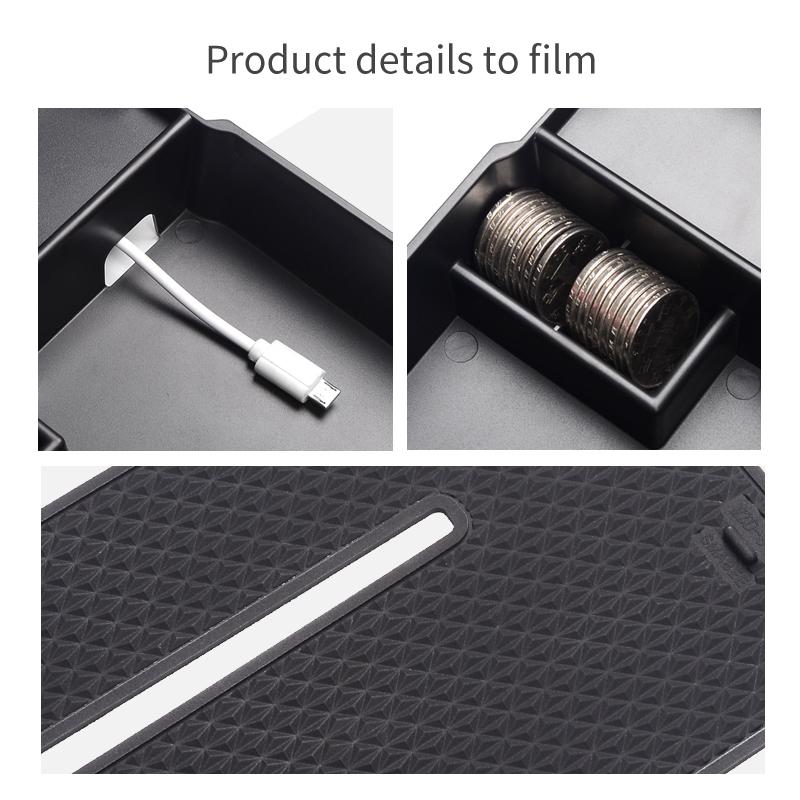 Для Mazda3 Mazda 3 2019 2020 2025 Центральный ящик для хранения вещей Подлокотник Подставка для автомобиля Аксессуары