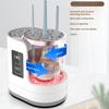 Электрический очиститель для кистей для макияжа, съемный USB, автоматическая машина для чистки косметических кистей, многофункциональный держатель для сушки кистей для макияжа, контейнер для мытья инструментов