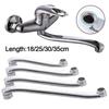 Quick Open Basin Faucet Tube S-type Sink Faucet Pipe  Outlet Pipe Replacement Fittings