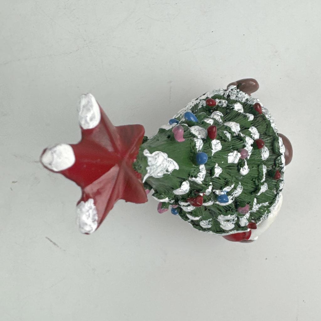 Christmas Tree Gnome Statues Home Decor Resin Figurines for Living Room Desktop Ornament Christmas Decoration Crafts Gift
