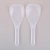 2 шт. кухонные антипригарные ложки для риса, ручные ложки для роллов, прозрачные пластиковые ложки для еды