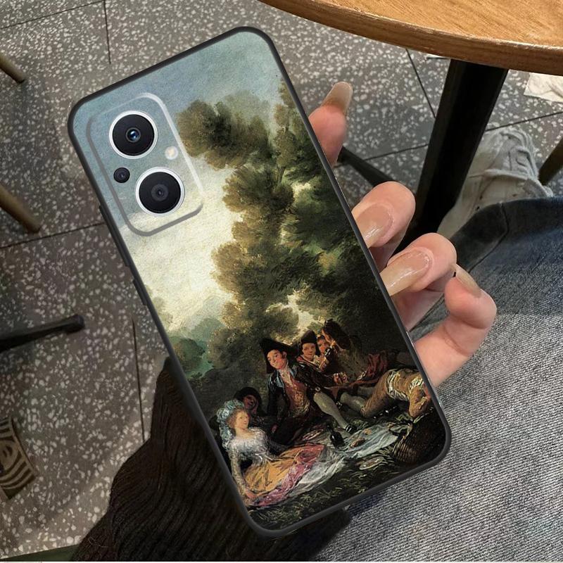 Чехол для телефона OPPO Reno 8 7 6 5 4 Lite 2Z 4Z 5Z 8T 10 OPPO Find X5 X6 Pro X2 Lite X3 Neo с картинами Франсиско Гойи
