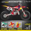 PowerZone Custom Team Graphics Backgrounds Decals Stickers Kit For GASGAS 85 MC 2021 2022 85cc