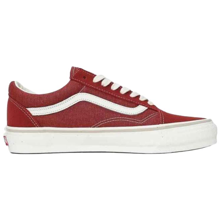 Vans Old Skool Comfortable Soft Durable Low-Top Skate Shoes Unisex Sneaker Red VN000CY2DKR
