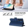 For Samsung Galaxy A26 5G Leather Case 9 Card Slots Zipper Wallet Stand Phone Cover with Wrist Strap