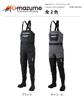 Mazume Boot Foot Waders Charcoal L (Felt Spikes) MZBF-459-02
