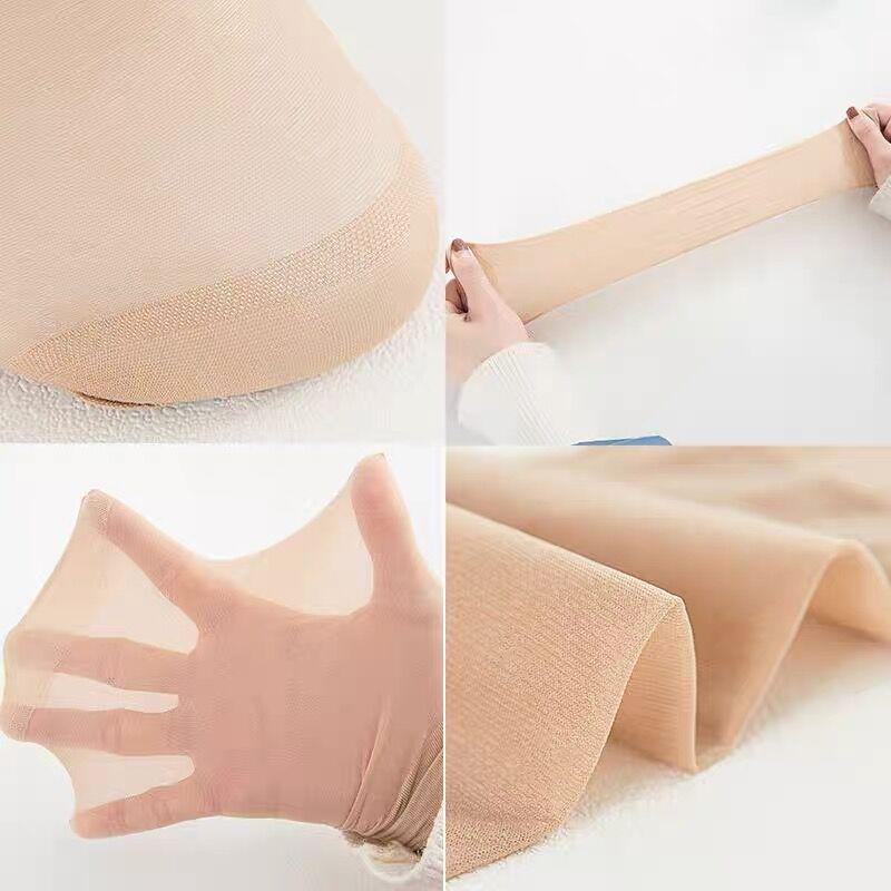 Женские летние тонкие короткие чулки Zhuji — устойчивые к зацепам, прочные, эластичные