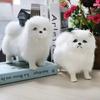 New Pomeranian Dog Plush Toy Cute Stuffed Realistic 20cm Puppy Doll Home Decor High Quality Handmade Kids Birthday Gift