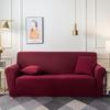 Чехол для дивана Nordic Elastic, универсальный однотонный простой чехол для дивана из трикотажной ткани для домашнего хозяйства