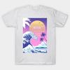 Asian Size Cotton Unisex Tshirt Print T-shirt Dream Wave T-shirt No-Cut Print Regular Fit