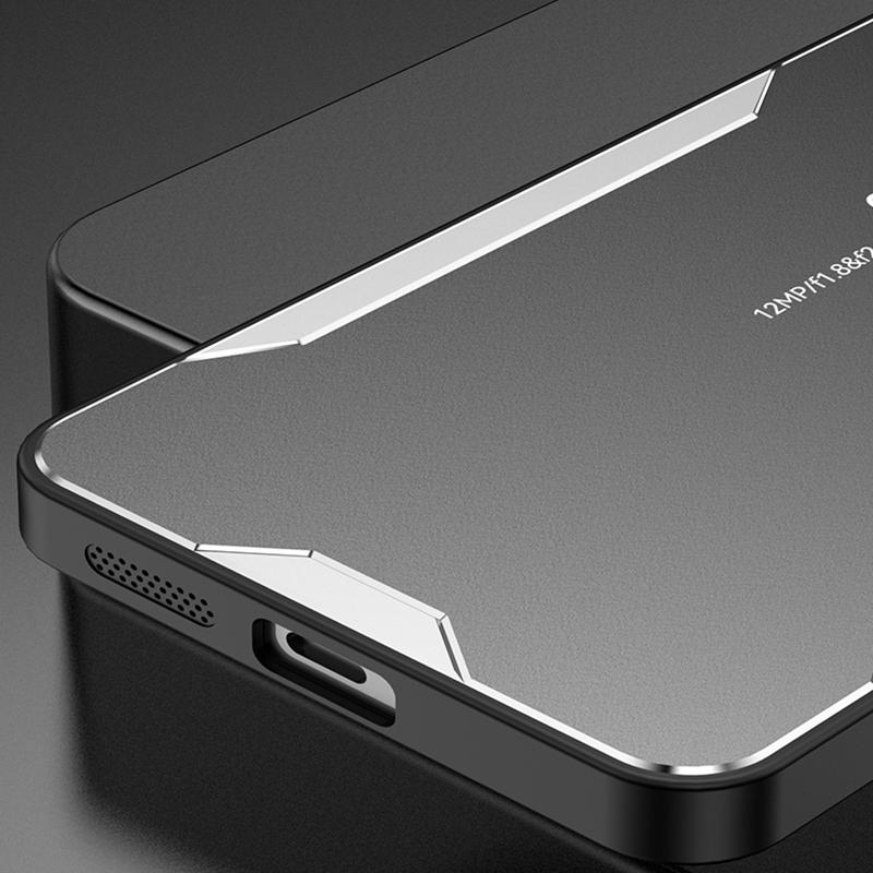 Для vivo Y200 (Индия) 5G Чехол для телефона из ПК+ТПУ+алюминиевого сплава, защита от падений, чехол для мобильного телефона