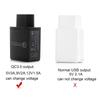 Universal for QC 3.0 USB To for DC 12V 1.5A Adjustable Voltage Step Up 5.5x2.5mm Cord Power Boost Line For WiFi Router L