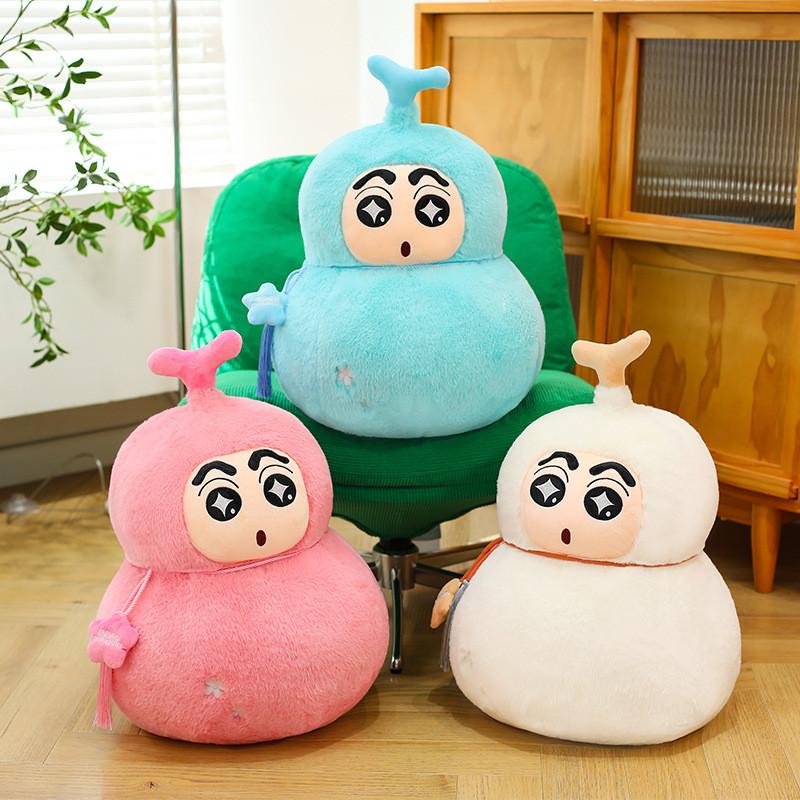 Crayon Shinchan Animal Plush Toy With Hulu Design And Pp Cotton Filling For Kids