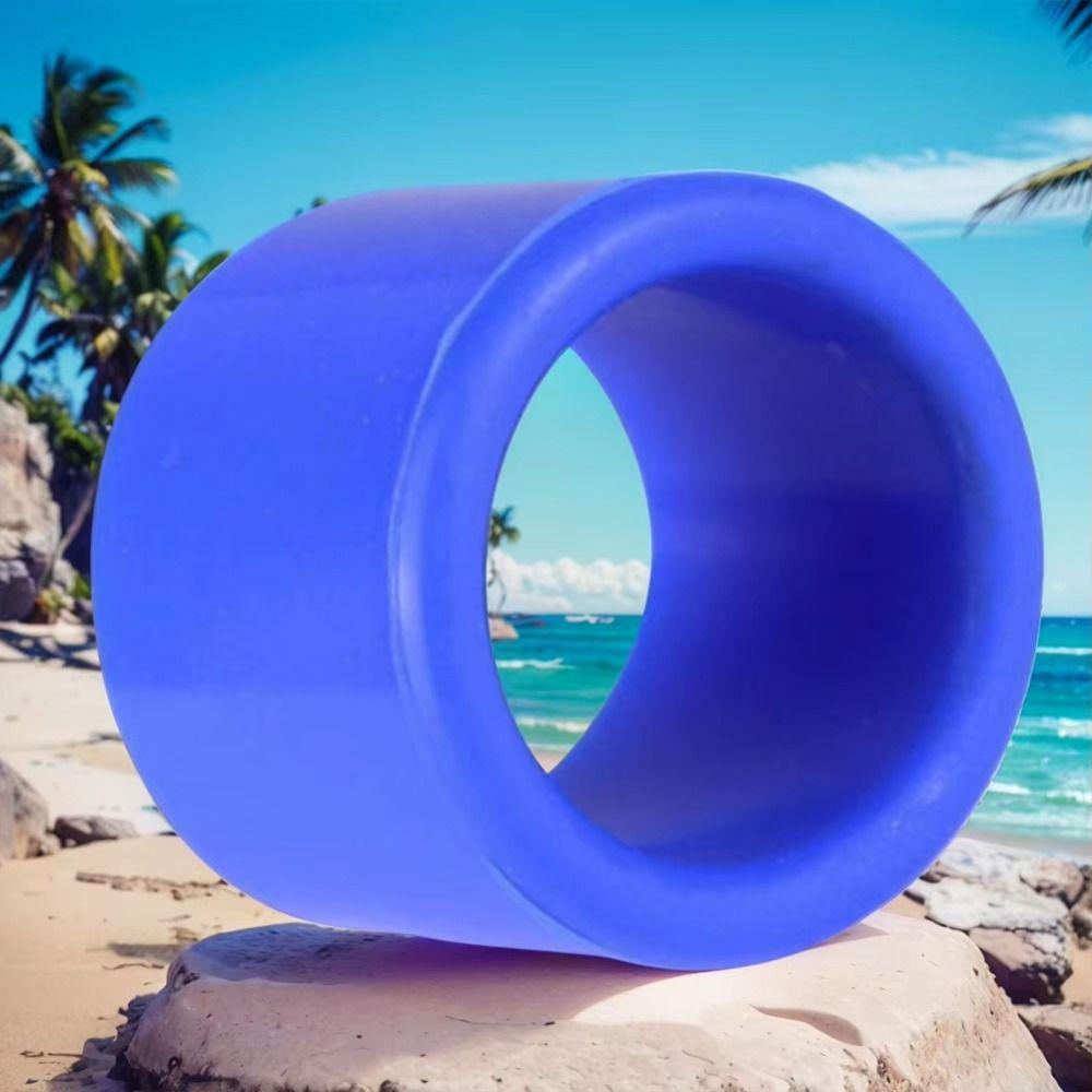 Rubber Material Fishing Rod Holder Tube Cap Fishing Insert Protector Boat Yacht Fishing