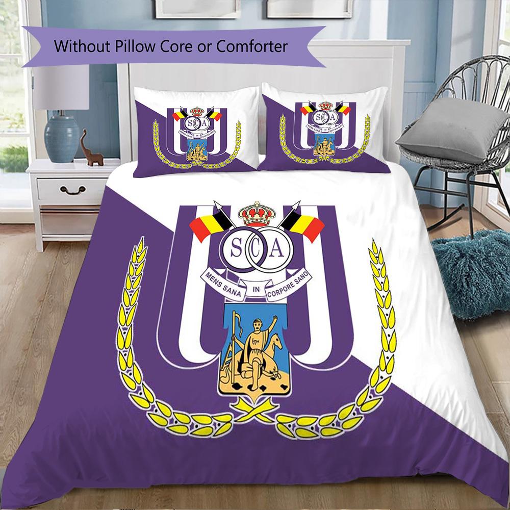 Anderlecht Print Pattern Bedding,Quilt Set Quilt Cover Pillowcase Home Birthday Gift (1*duvet cover+2*pillowcase,without core)ZSJT0917123