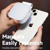 M27 Portable Pocket Fill Light Magnetic Mobile Phone Selfie Light 180-Degree Flip Phone Stand Built-in Mirror Rechargeable