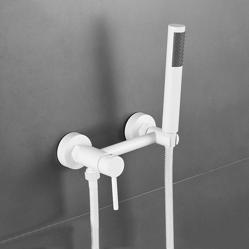 Латунный Смеситель душ Биде Портативный Распылитель Ванная Туалет Биде Смесители горячей и холодной воды Водяной клапан Набор сопла Гигиенический душ