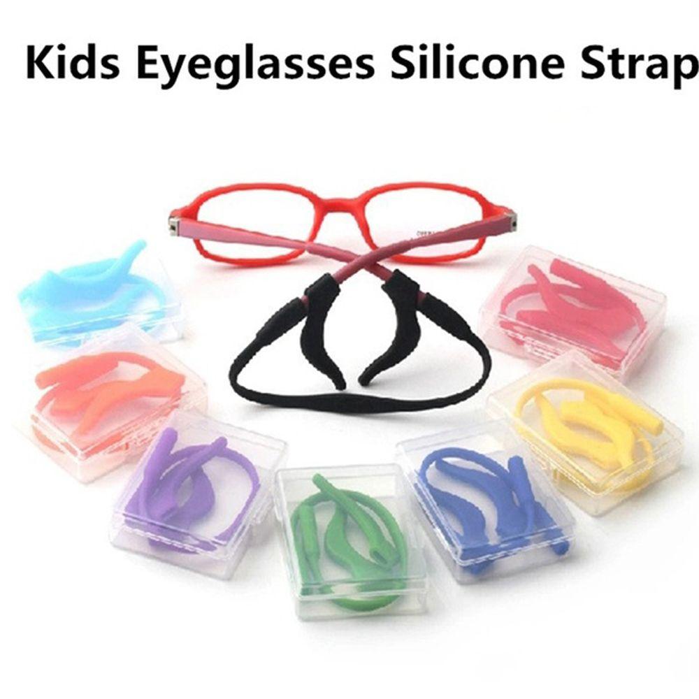 Kids Children Eyewear Accessories Glasses Strap Silicone Glasses Chain Eyeglass Lanyard Ear Hooks
