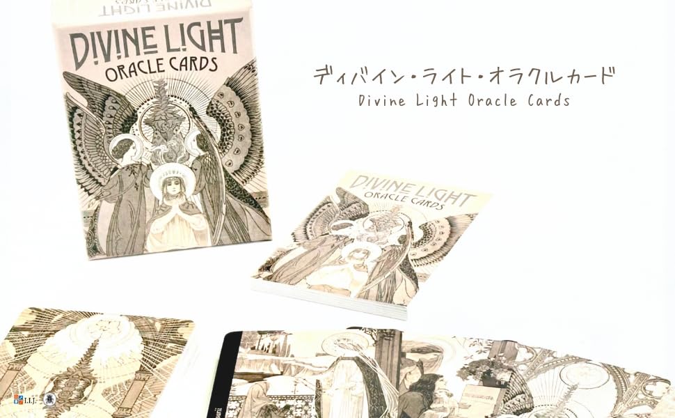 Oracle Card English Affirmation Fortune Telling Light Oracle I.I.J [Divine Cards] [Genuine]