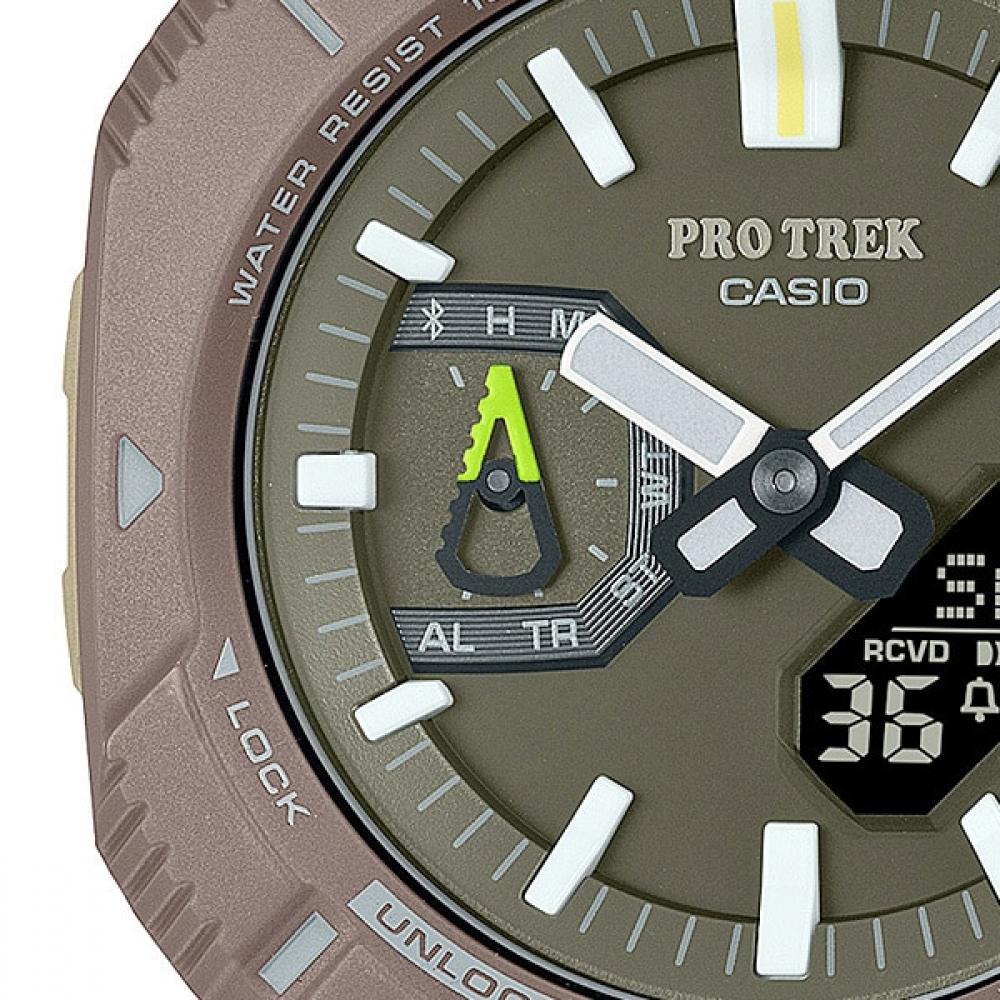 Casio Prj B001b 5jf [Pro Trek  Pro Trek  Hiker Line  Hiker Line   Earth Color  Theme Model]