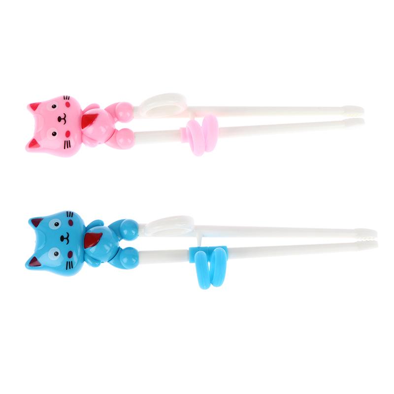 Мультфильм Голова Животного Палочками Для Еды Дети Обучение Малыша Обучаются Палочками Для Еды